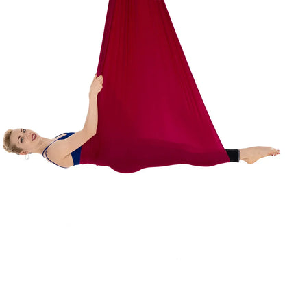 Versatile Aerial Yoga Apparatus for Home or Studio Use