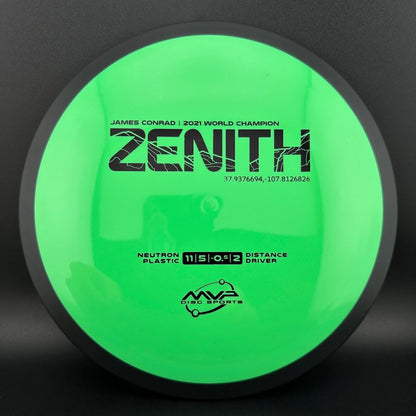 Neutron Zenith - James Conrad 2021 World Champion