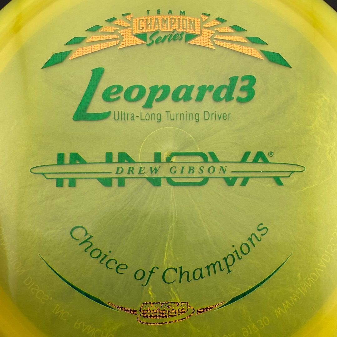 Luster Champion Leopard3 - 2019 Team Champion Jumpman *Gibson Stash*