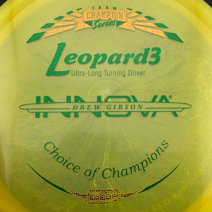 Luster Champion Leopard3 - 2019 Team Champion Jumpman *Gibson Stash*