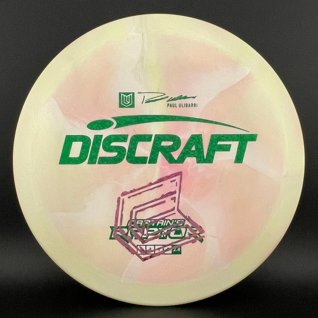 ESP Swirl Captain's Raptor - Misprint - Paul Ulibarri Stamp
