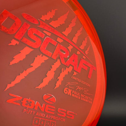 Z Zone SS - Paul McBeth 6x Claws Limited Edition