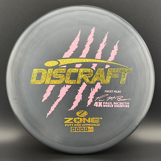 Z Zone (First Run) - Paul McBeth 4X Claws World Champion - Pearly Onyx