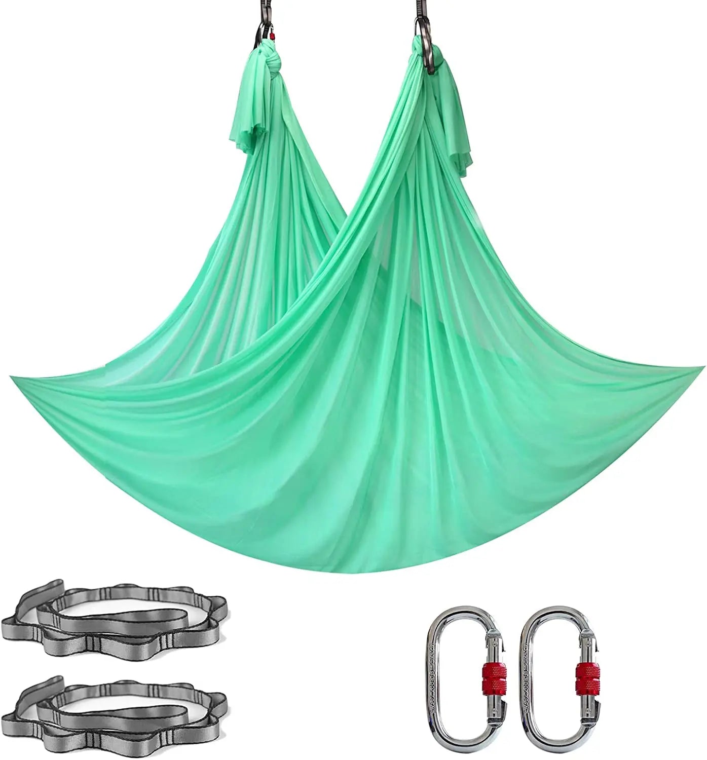 Versatile Aerial Yoga Apparatus for Home or Studio Use