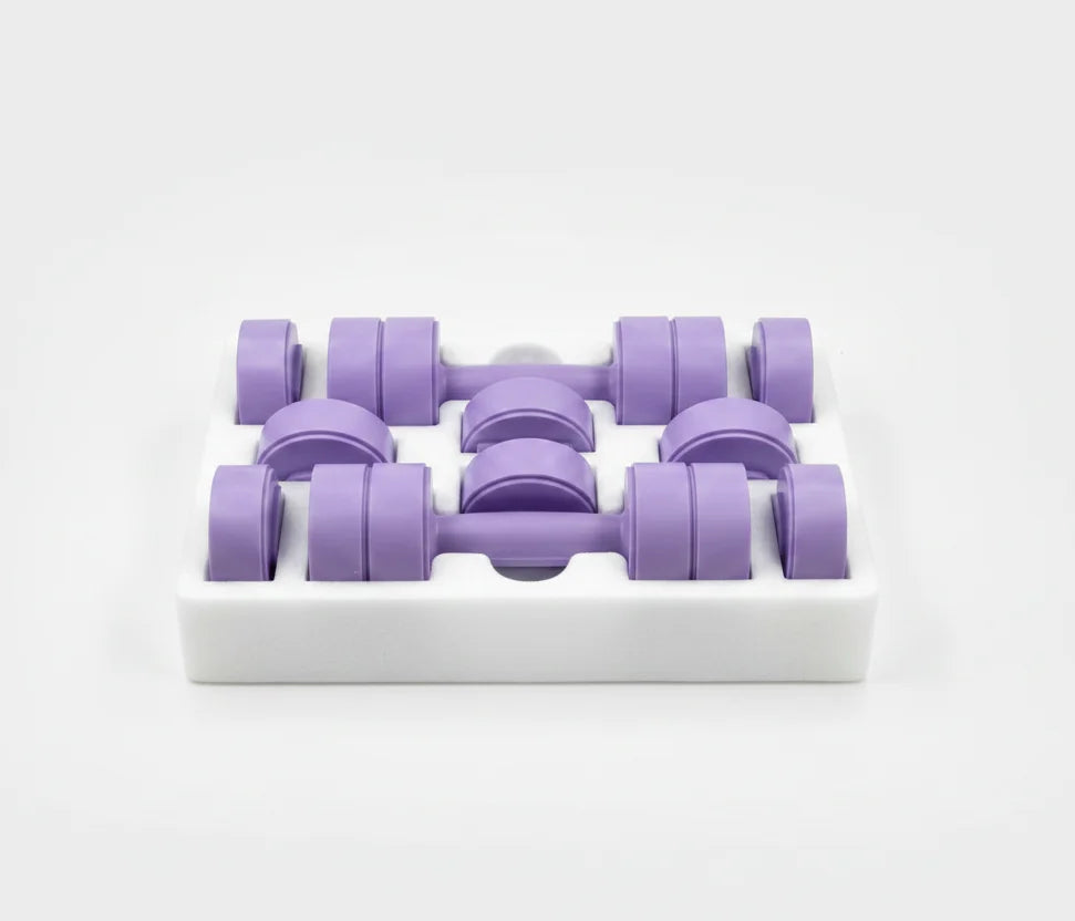 Adjustable Dumbbell Set: Non-Slip & Anti-Roll Design