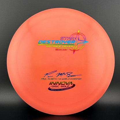 Star Destroyer (Penned) - 2017 Paul McBeth 4x