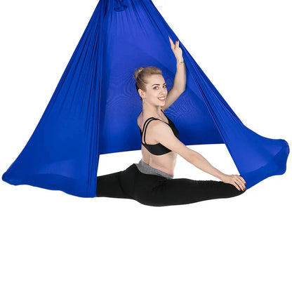 Versatile Aerial Yoga Apparatus for Home or Studio Use