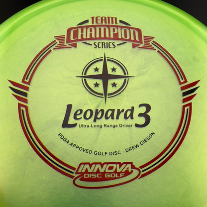 Luster Champion Leopard3 - 2018 "Appoved" Run *Gibson Stash*