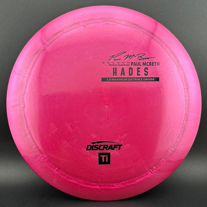 Titanium Hades - First Run - Paul McBeth