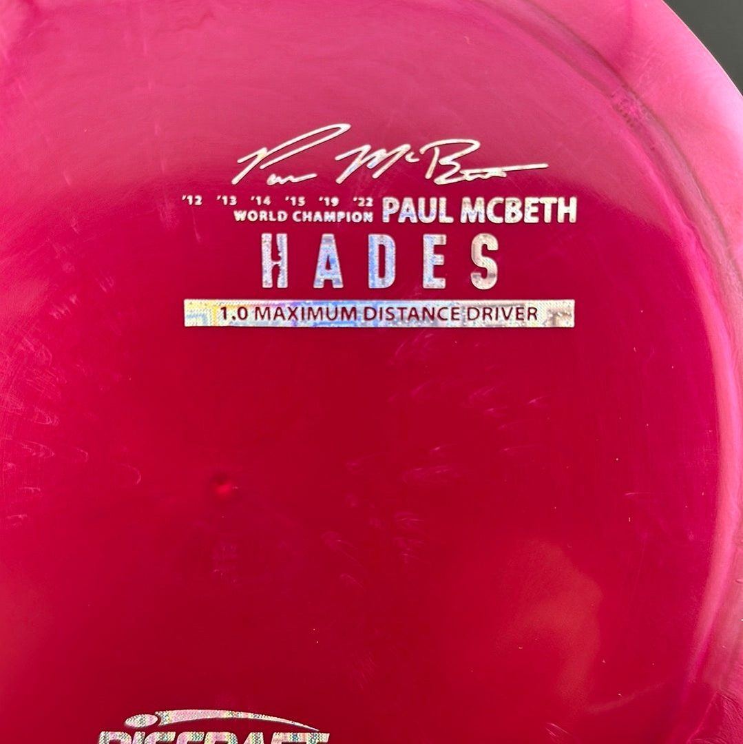 Titanium Hades - First Run - Paul McBeth