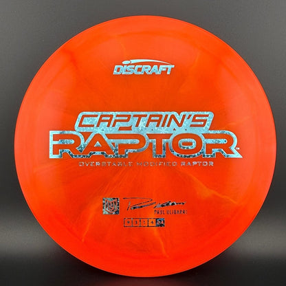 Special Z Blend Captain's Raptor - Paul Ulibarri 2025 Signature Series