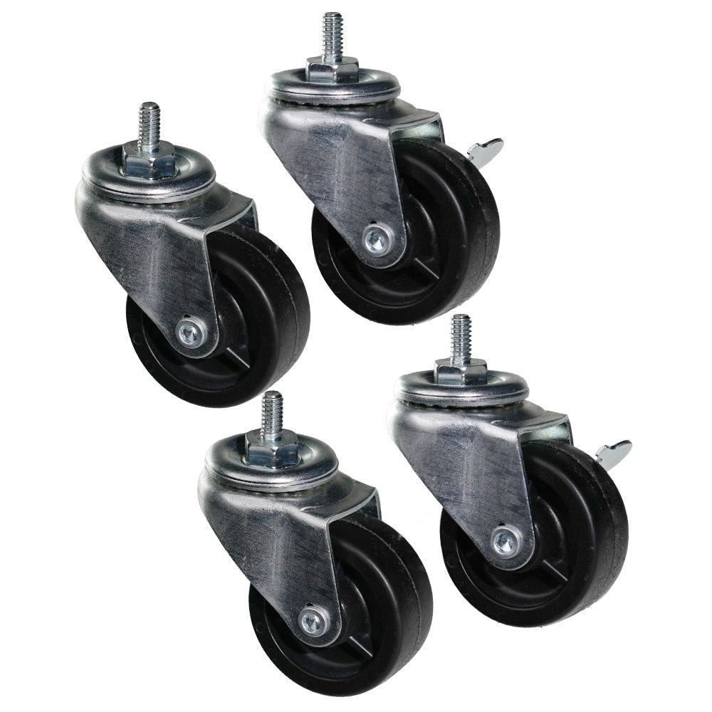 MVP Disc Station - Rolling Casters - (4-Pack)