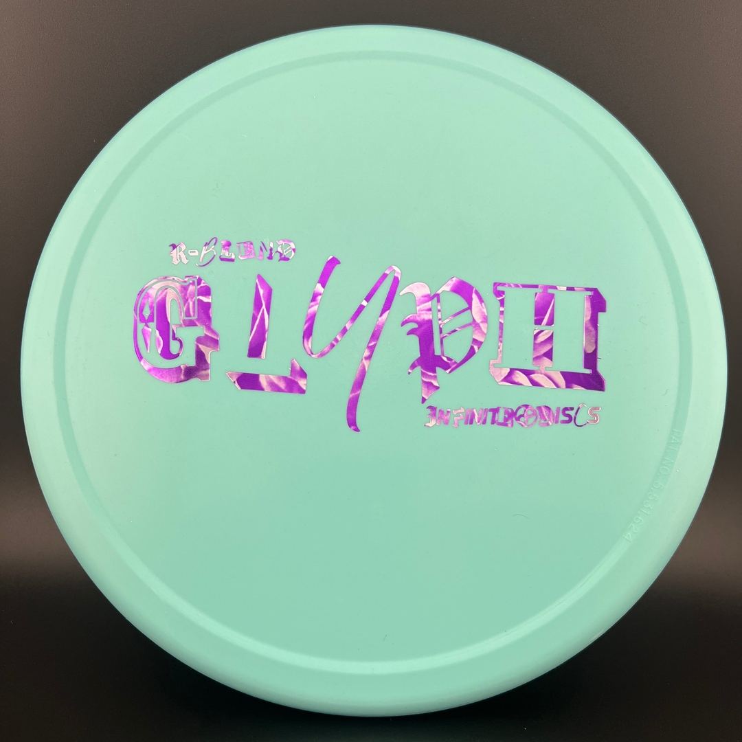 R-Blend Glyph (First Run) - Ransom Stamp