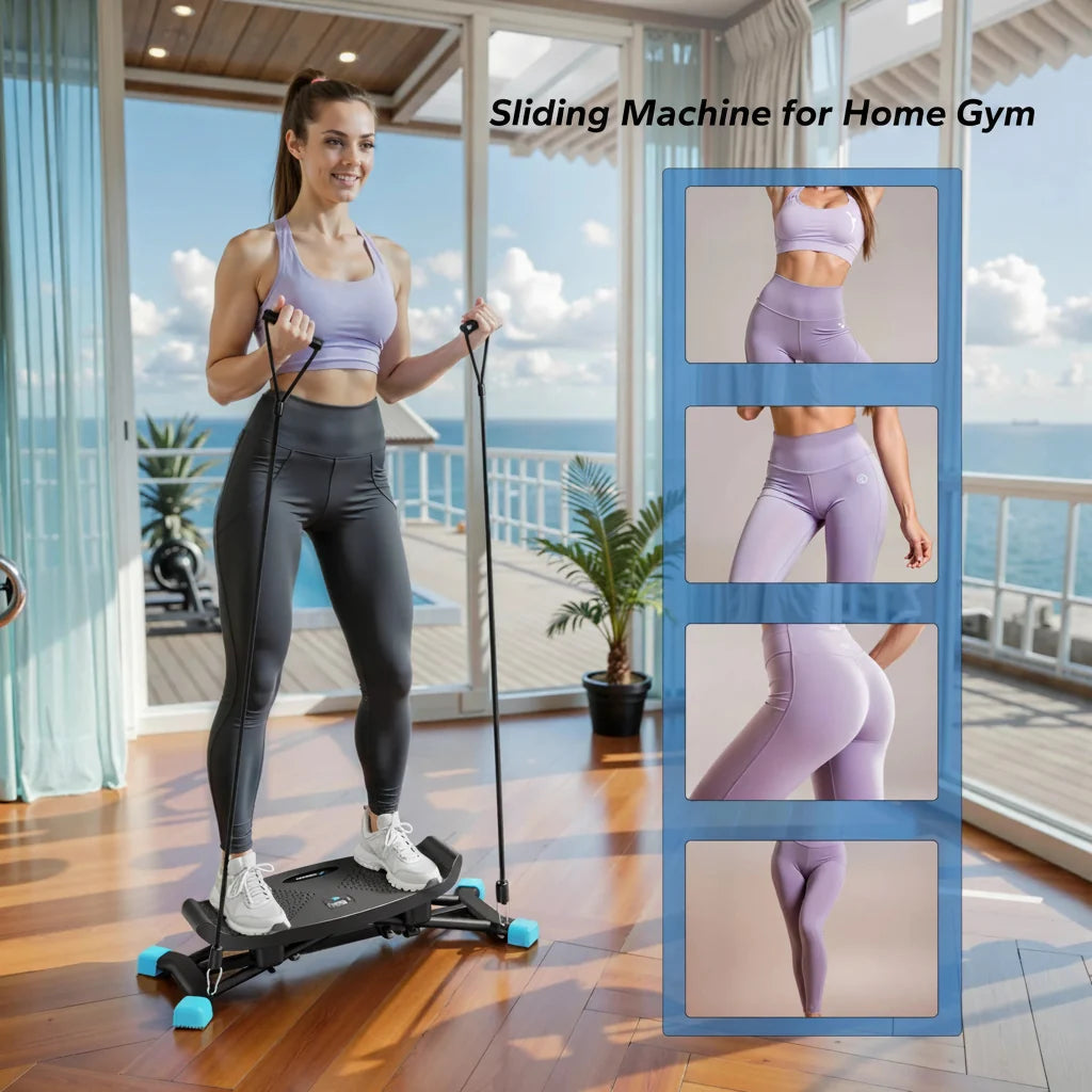 Simulated Ski Machine Full-Body Cardio & Leg Trainer