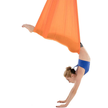 Versatile Aerial Yoga Apparatus for Home or Studio Use
