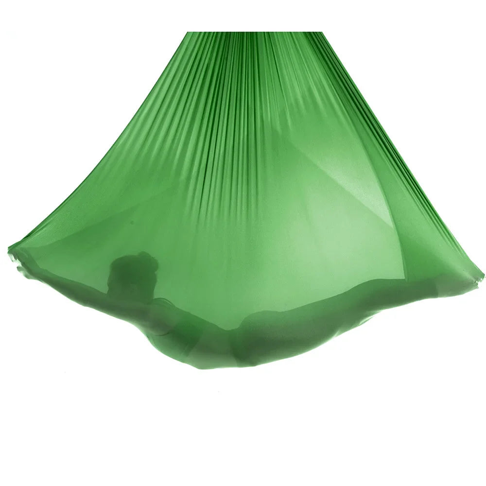 Versatile Aerial Yoga Apparatus for Home or Studio Use