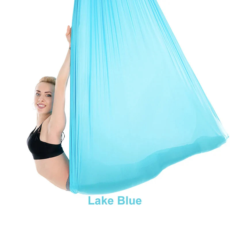 Versatile Aerial Yoga Apparatus for Home or Studio Use