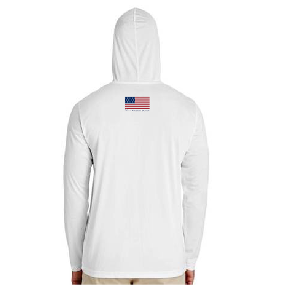 USF Green and Gold Long Sleeve UPF 50+ Dry-Fit Hoodie