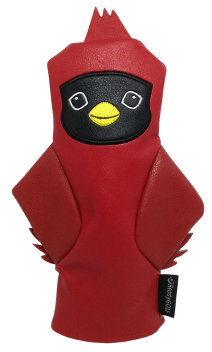 Cardinal Embroidered Hybrid Headcover by ReadyGOLF