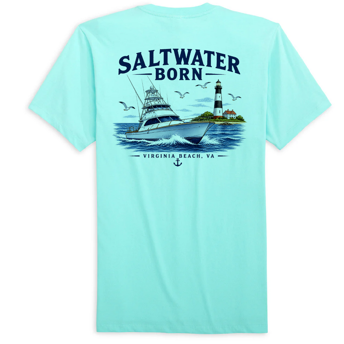 Virginia Beach, VA Sportfisher Women's Cotton Tee