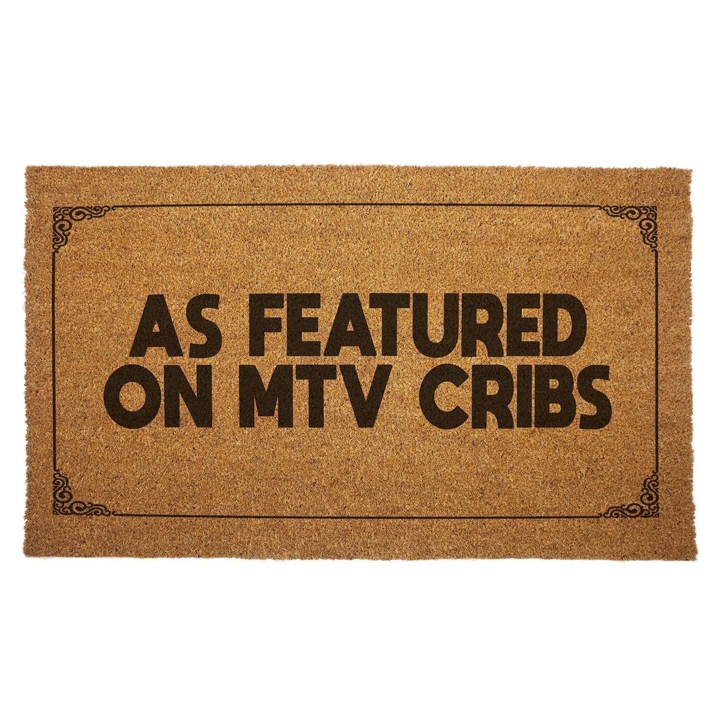 As Featured on Cribs Door Mat