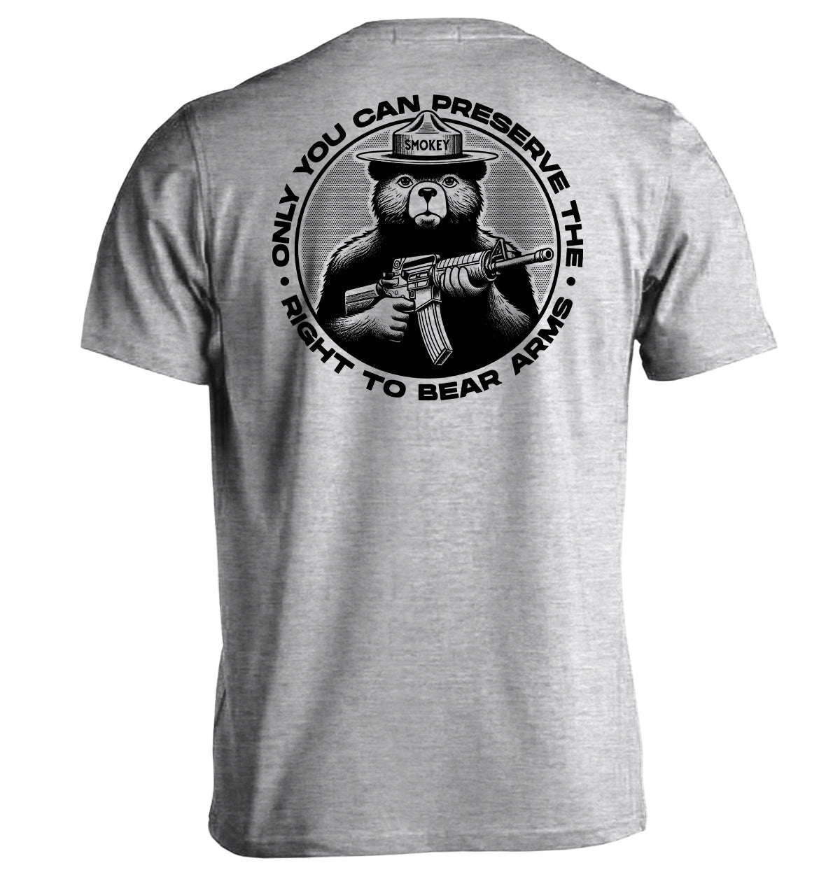 Only You Can Preserve the Right to Bear Arms (Circular Seal)