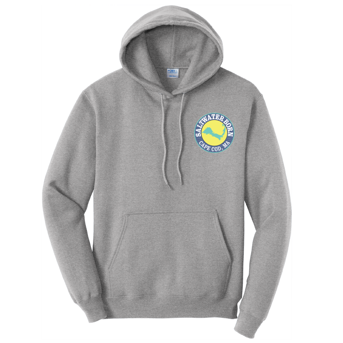 Cape Cod, MA Jaws Women's Cotton Hoodie