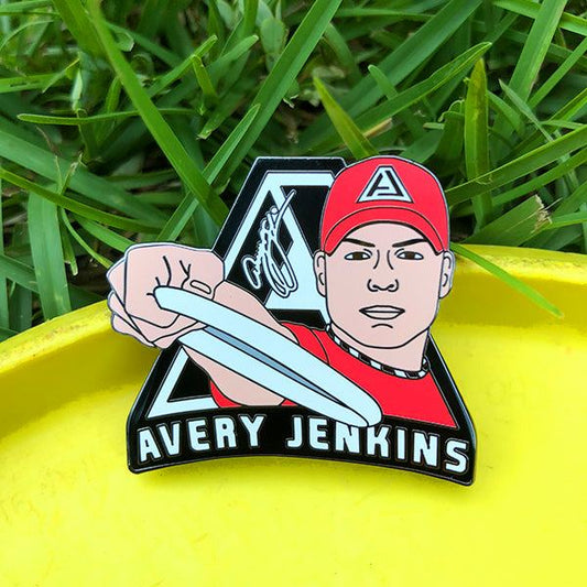 Avery Jenkins Pin - Locking Metal Backer