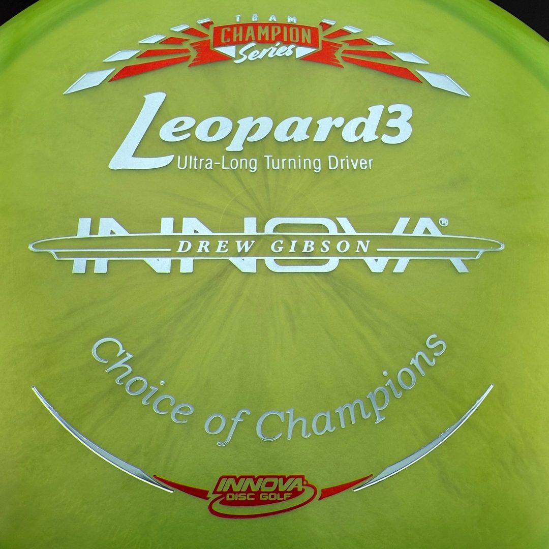 Luster Champion Leopard3 - 2019 Team Champion Jumpman *Gibson Stash*