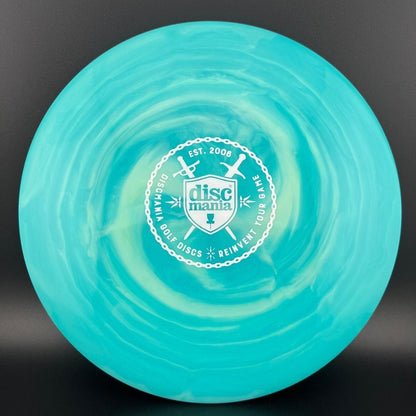 Swirly S-Line TD - Shield & Swords Stamp