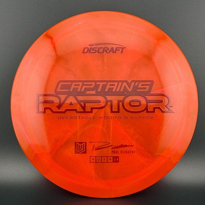 Special Z Blend Captain's Raptor - Paul Ulibarri 2025 Signature Series