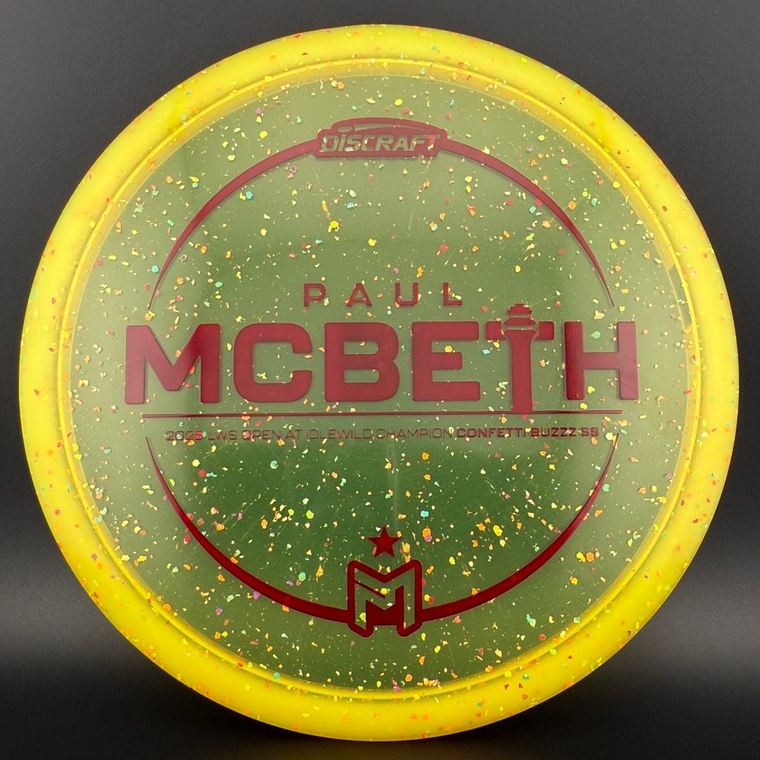 Confetti Z Buzzz SS - Paul McBeth 2025 LWS Open