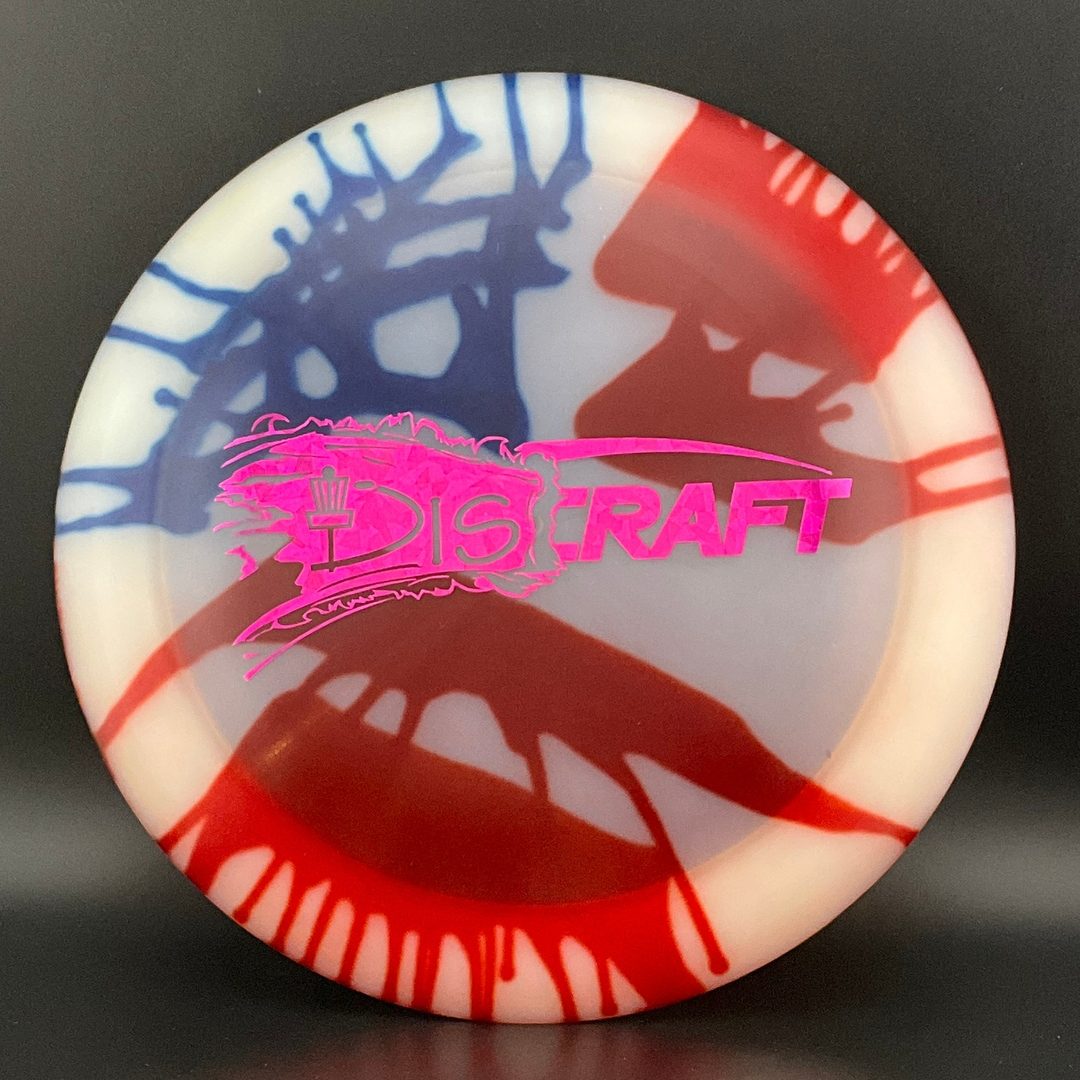 Z Glo Fly Dye Nuke - Discraft Tearaway Bar Stamp LE