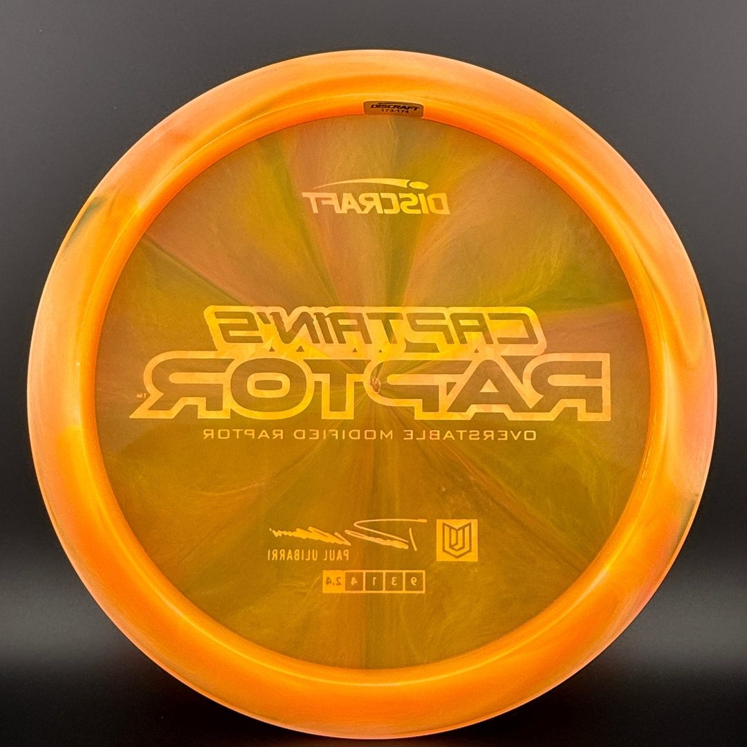 Special Z Blend Captain's Raptor - Paul Ulibarri 2025 Signature Series