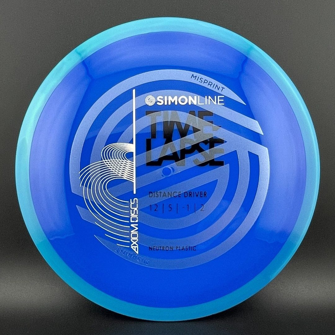 Neutron Time-Lapse (Re-Tooled) - Simon Line Misprint