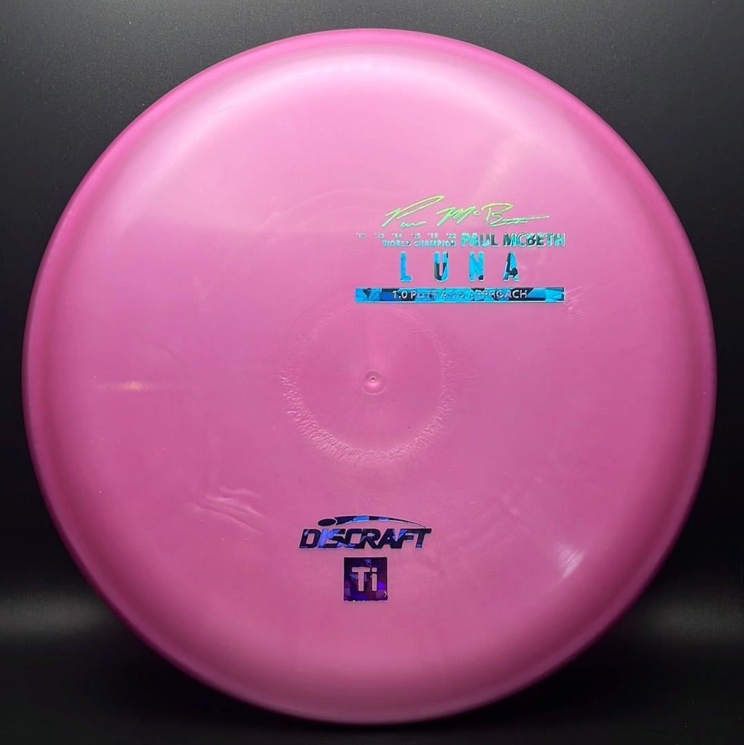 Titanium Luna - First Run - Paul McBeth