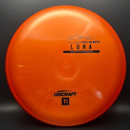 Titanium Luna - First Run - Paul McBeth