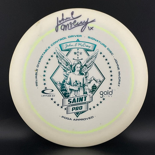 Gold Line Saint Pro *Signed* - 2016 JohnE McCray Signature *Speedy Vault*