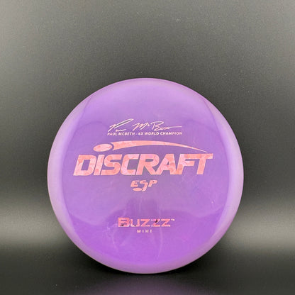 ESP Mini Buzzz - Paul McBeth (6" Mini Disc)