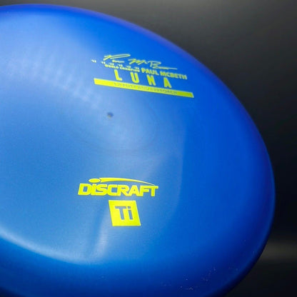 Titanium Luna - First Run - Paul McBeth