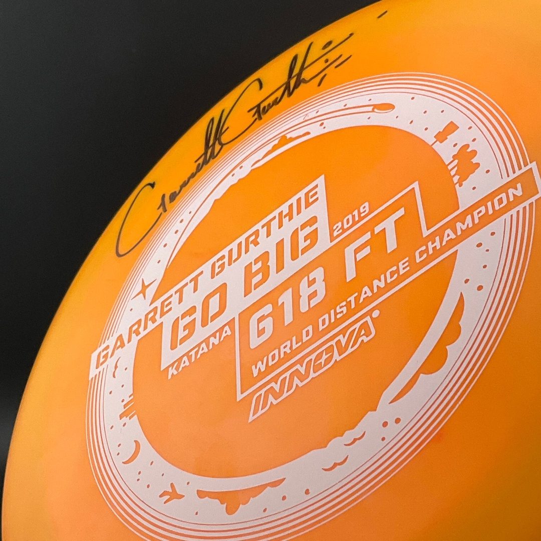Star Katana *Signed* - 2019 Garrett Gurthie GO BIG 618 FT