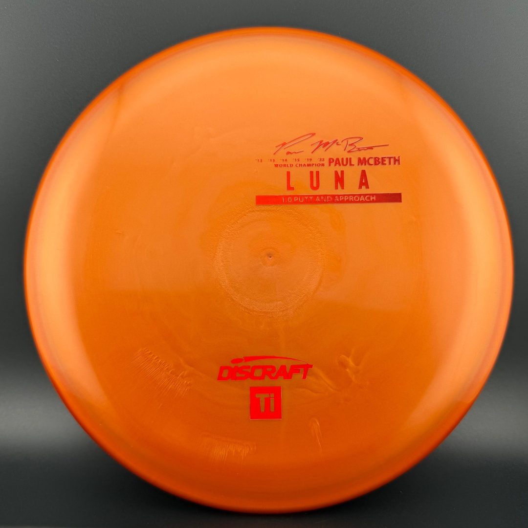 Titanium Luna - First Run - Paul McBeth