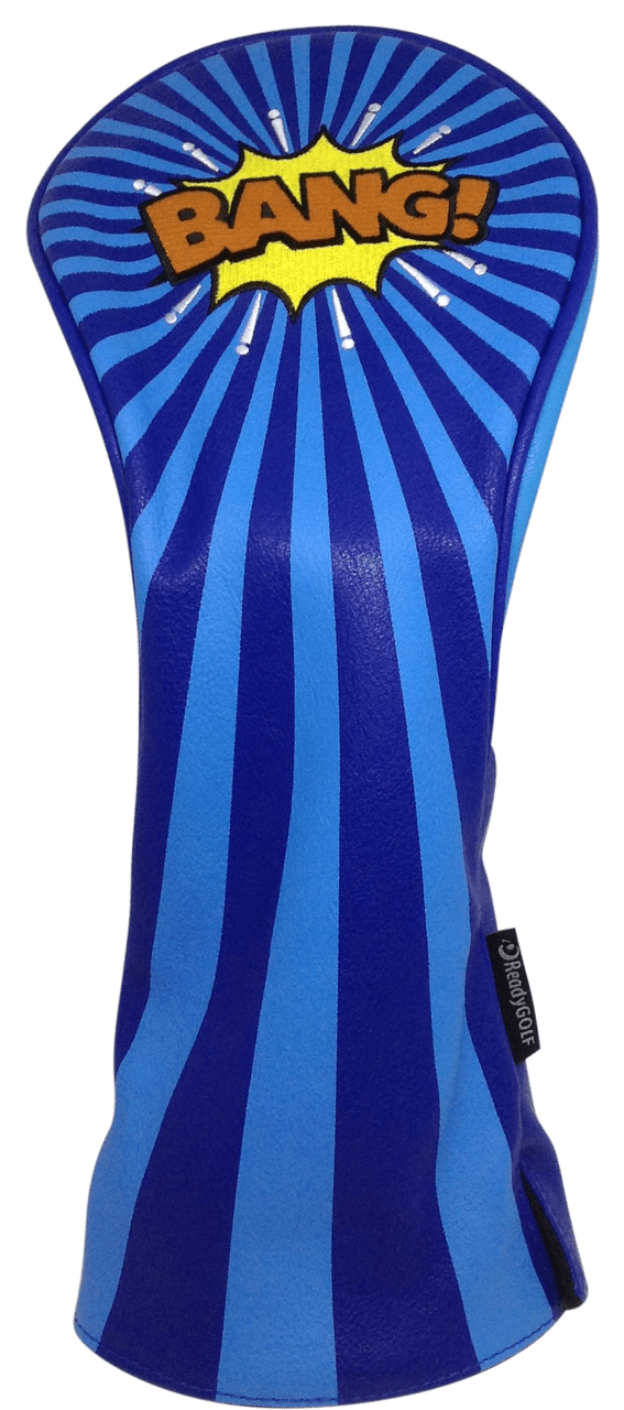 BANG! POW! BOOM! Embroidered Headcover Set - Driver, Fairway, Hybrid by ReadyGOLF
