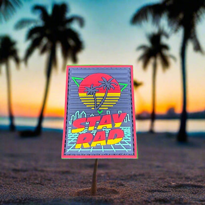 STAY RAD PVC Patch - Hook N Loop