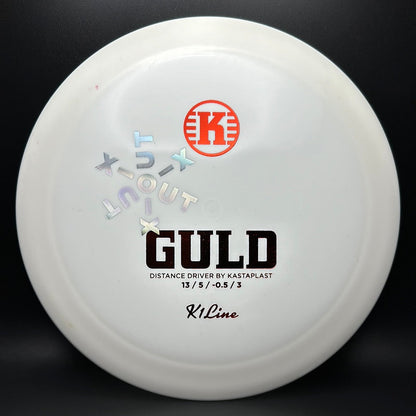 K1 Guld - X-Out Snowflake Stamp