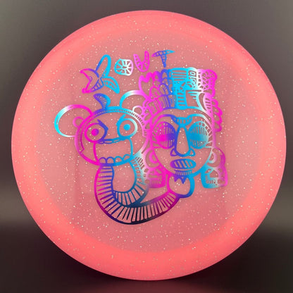 Metal Flake Glow C-Blend Sphinx - Assorted X-Out Stamps