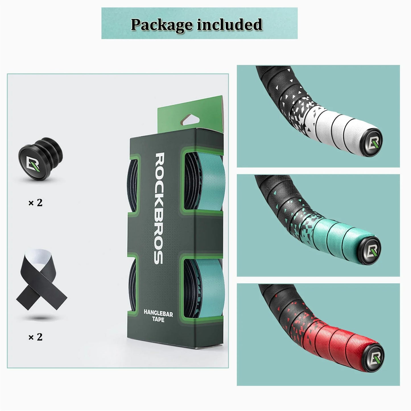Bicycle Handlebar Tape Road Bike Bar Tape PU EVA Bike Handlebar Grips