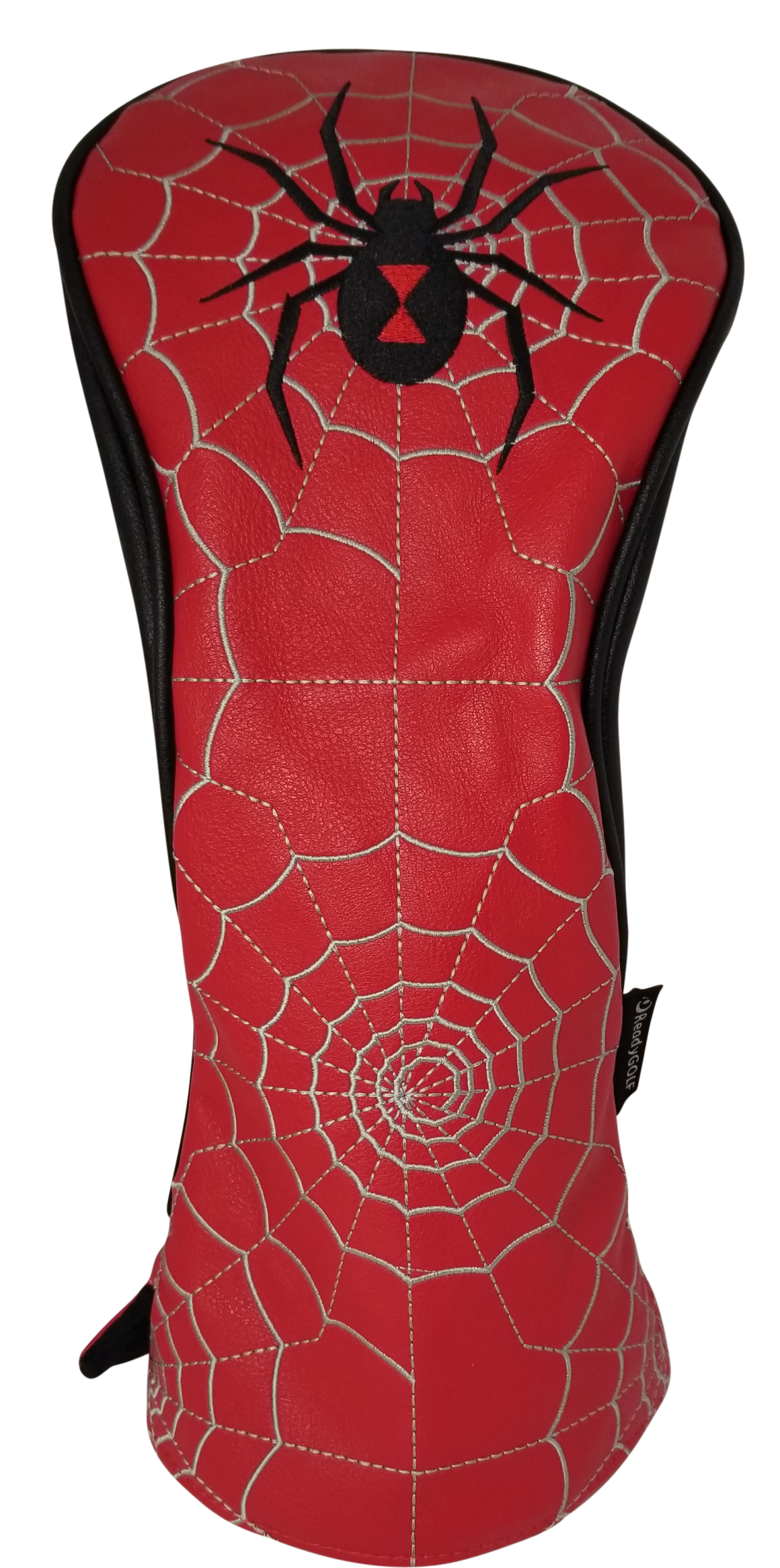 Black Widow Spider Embroidered Driver Headcover by ReadyGOLF
