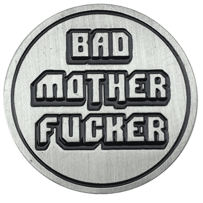 Bad Mother Fucker Golf Ball Marker & Hat Clip by ReadyGOLF