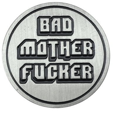 Bad Mother Fucker Golf Ball Marker & Hat Clip by ReadyGOLF